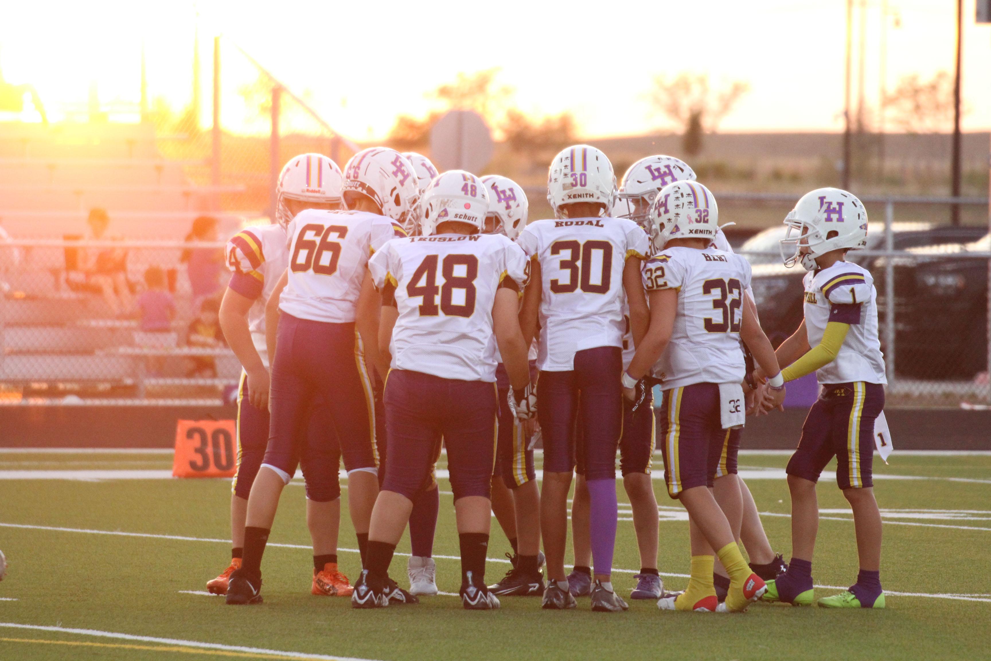 Liberty Hill cheer team